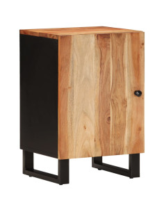 Set Mobili da Bagno 4 pz in Legno Massello di Acacia