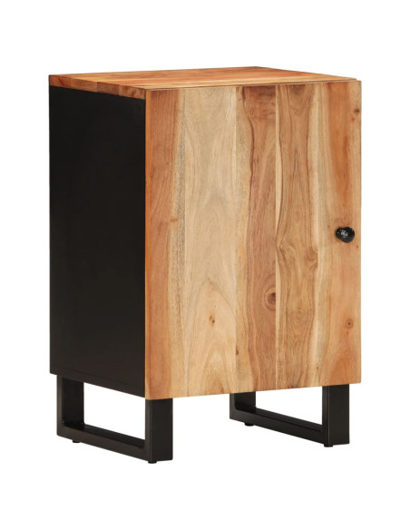 Set Mobili da Bagno 5 pz in Legno Massello di Acacia