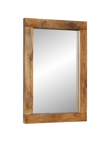 Set Mobili da Bagno 4 pz in Legno Massello di Mango