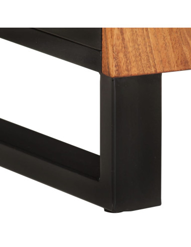 Set Mobili da Bagno 3pz in Legno Massello di Acacia