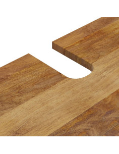 Set Mobili da Bagno 2pz in Legno Massello di Mango 2