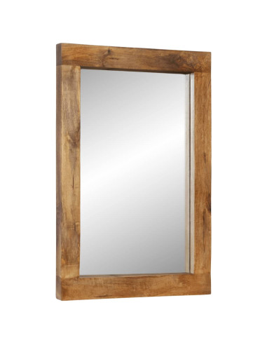 Set Mobili da Bagno 5 pz in Legno Massello di Mango