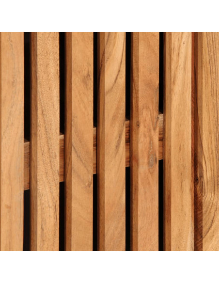 Credenza 60x34x75 cm in Legno Massello di Acacia