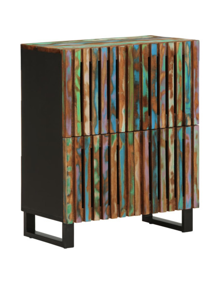 Credenza 60x34x75 cm in Legno Massello di Acacia