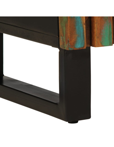 Mobile Lavabo da Bagno 62x34x58cm in Legno Massello di Acacia