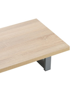 Set Mobili da Bagno 2 pz Ceramica Rovere