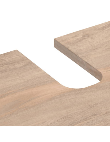 Set Mobili da Bagno 2pz in Legno Massello di Mango