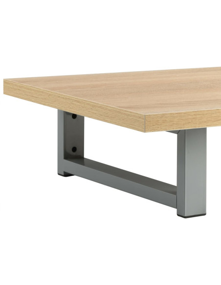 Set Mobili da Bagno 2 pz Ceramica Rovere