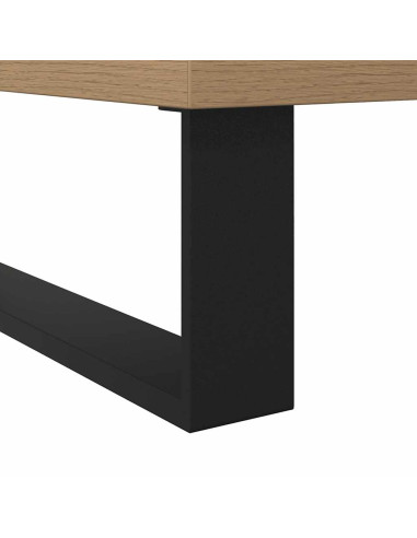 Mobiletto da Bagno Rovere Artigianale 80x33x60 cm in Truciolato