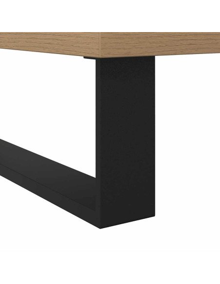 Mobiletto da Bagno Rovere Artigianale 80x33x60 cm in Truciolato