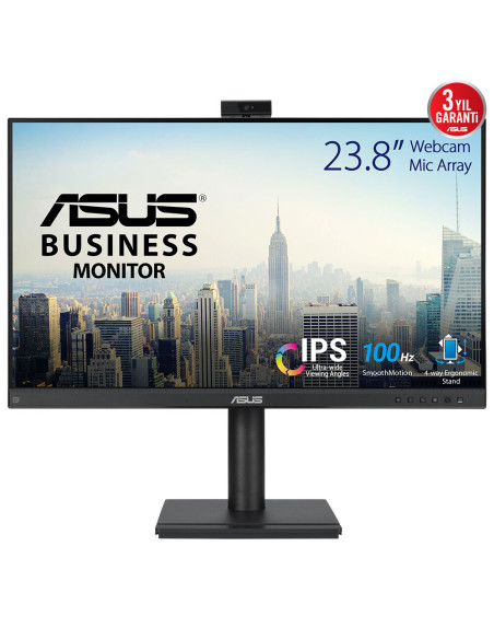 ASUS BE249QFK Monitor PC 60,5 cm (23.8") 1920 x 1080 Pixel Full HD LCD Nero
