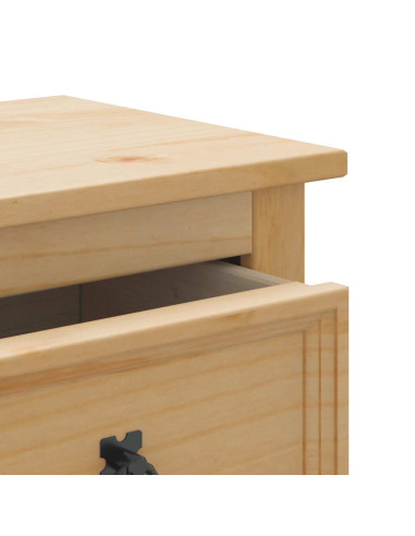 Set Mobili da Bagno 4 pz Corona in Legno Massello di Pino