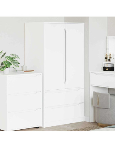 Mobile da Bagno Bianco 79,5 x 49 x 156 cm Legno multistrato