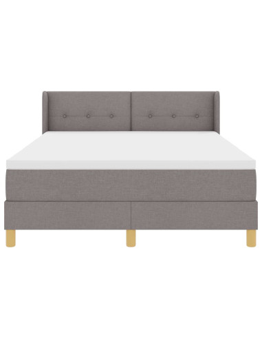 Letto a molle con materasso Talpa 190 x 140 cm Tessuto