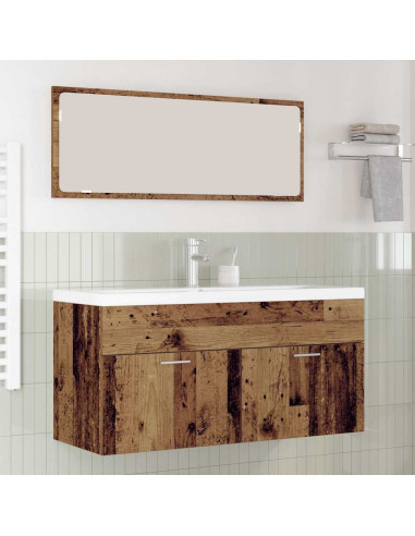 Mobile da Bagno con porta Legno vecchio 100 x 38,5 x 46 cm