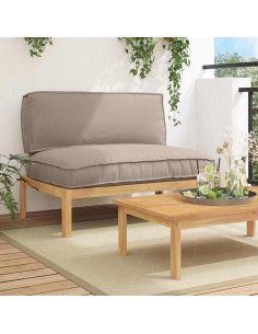 Set di divani Talpa 120 x 92 x 69 cm Legno di Acacia Massello