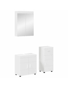 Set di mobili per il bagno TULUM Bianco Legno multistrato