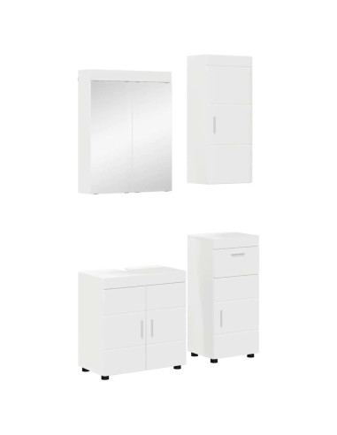 Set di mobili per il bagno TULUM Bianco Legno multistrato