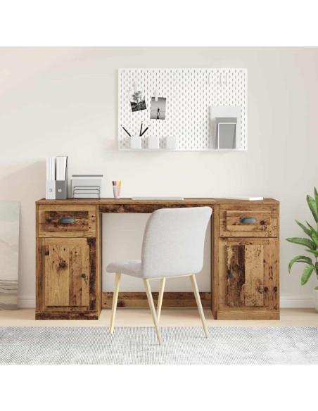 Scrivania con armadietto Legno vecchio 154,5 x 50 x 75 cm