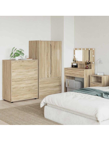 Armadi di Stoccaggio 2 pcs Rovere Sonoma 80 x 48 x 105 cm