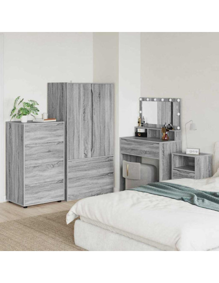Armadi di Stoccaggio 2 pcs Grigio Sonoma 60 x 48 x 105 cm