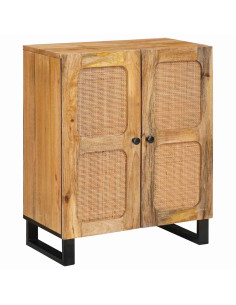 Credenza Marrone 60 x 33 x 75 cm Legno di mango massello