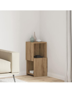 Mobile angolare Rovere artigianale 30,5x30x65cm
