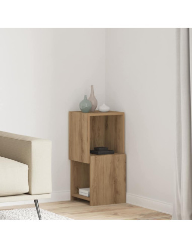 Mobile angolare Rovere artigianale 30,5x30x65cm