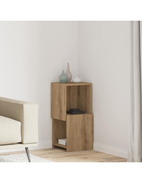 Mobile angolare Rovere artigianale 30,5x30x65cm