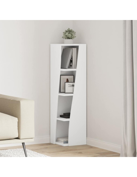 Mobile angolare 27,5x27x102cm Legno multistrato