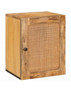 Mobile Appeso da Bagno con lo scaffale Marrone 38 x 33 x 48 cm 2