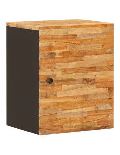 Mobile Appeso da Bagno con porta Naturale 38 x 33 x 48 cm