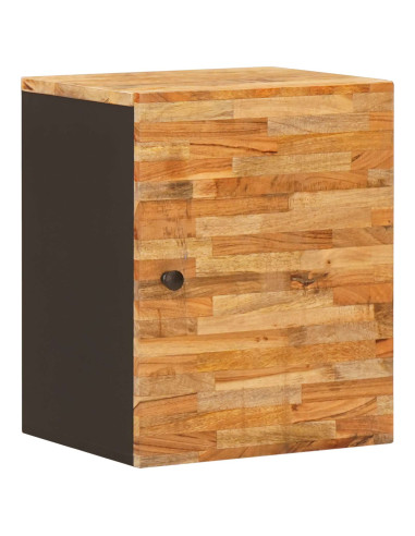 Mobile Appeso da Bagno con porta Naturale 38 x 33 x 48 cm