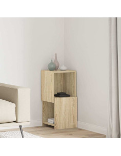 Mobile angolare Rovere Sonoma 30,5x30x65cm Legno multistrato