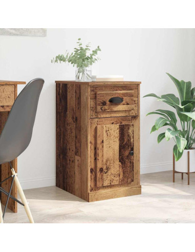 Mobile laterale Legno vecchio 40 x 50 x 75 cm Legno multistrato