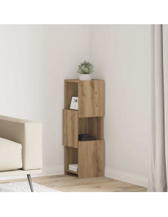 Mobile angolare Rovere artigianale 25,5x25x80cm
