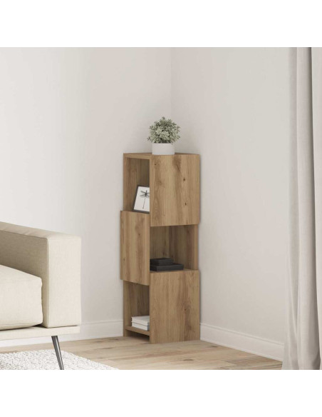 Mobile angolare Rovere artigianale 25,5x25x80cm