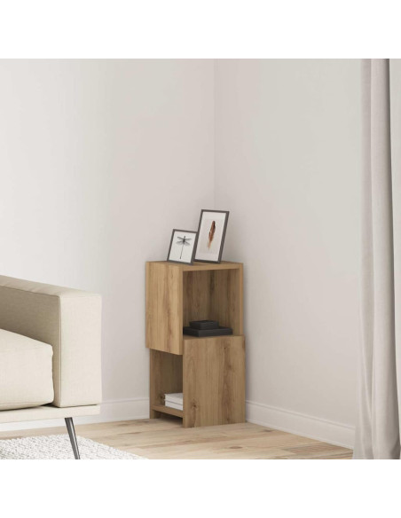 Mobile angolare Rovere artigianale 25,5x25x55cm