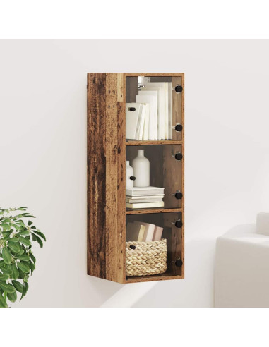 Armadietto a muro Legno vecchio 35 x 37 x 102 cm