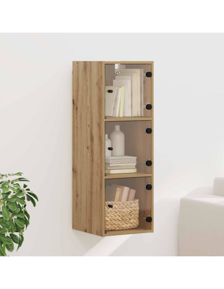 Armadietto a muro Rovere artigianale 35 x 37 x 102 cm