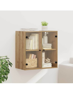 Armadietto a muro Rovere artigianale 68 x 37 x 68,5 cm