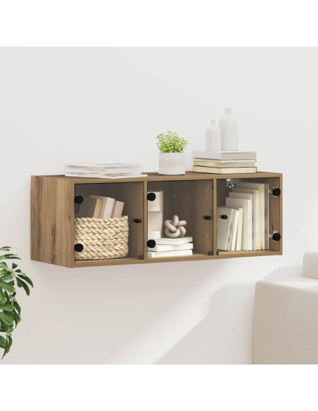 Armadietto a muro Rovere artigianale 102 x 37 x 35 cm