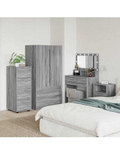 Armadio Grigio Sonoma 40 x 48 x 105 cm Legno multistrato