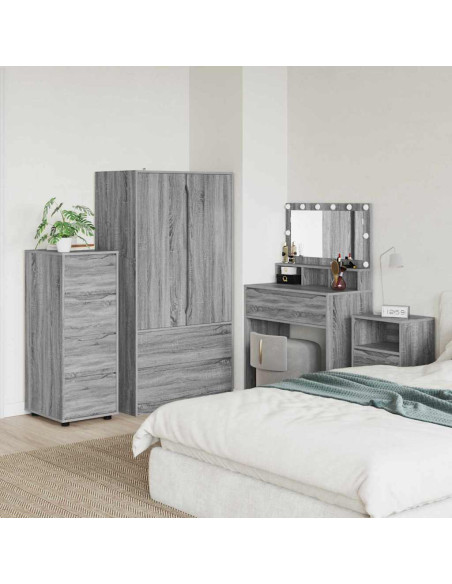 Armadio Grigio Sonoma 40 x 48 x 105 cm Legno multistrato