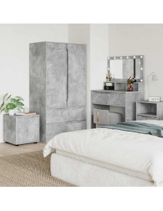 Mobile da Bagno Grigio cemento 40,5 x 40 x 44 cm
