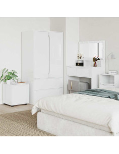 Mobile da Bagno Bianco Lucido 40,5 x 40 x 44 cm