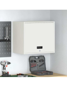 Armadio a muro per garage Bianco 60 x 40 x 53 cm