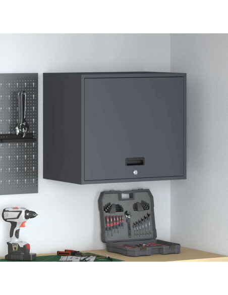 Armadio a muro per garage Antracite 60 x 40 x 53 cm