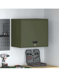 Armadio a muro per garage Oliver verde 60 x 40 x 53 cm