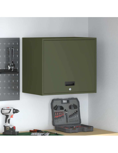 Armadio a muro per garage Oliver verde 60 x 40 x 53 cm